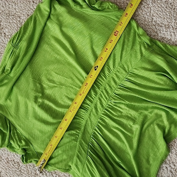 AGB Bright Green Women's Cardigan - Picture 10 of 10